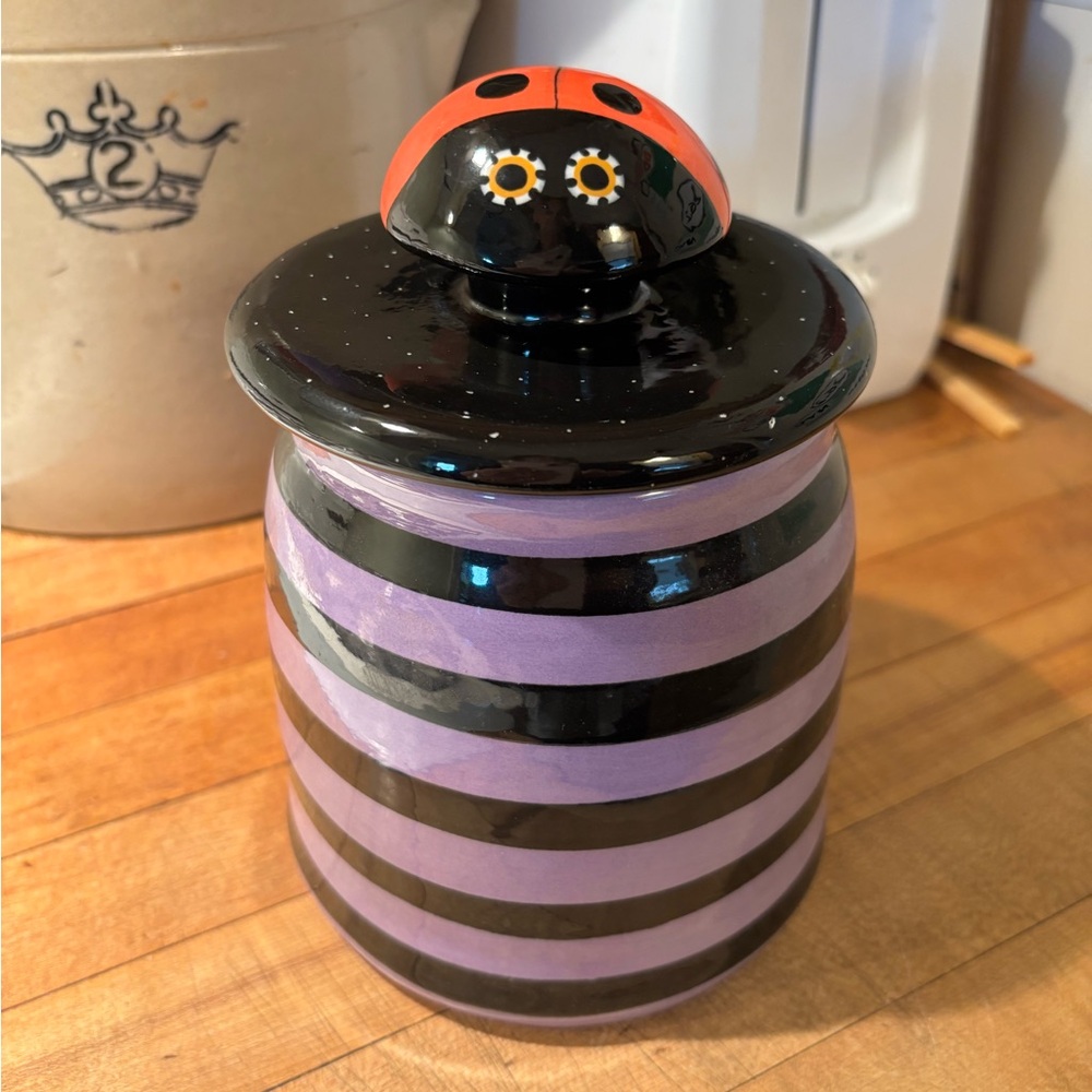 Alison Palmer Lady Bug Jar